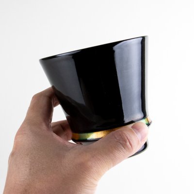 画像4: ハッピーリング（黒） 至高の焼酎グラス