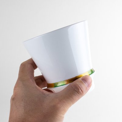 画像4: ハッピーリング（白） 至高の焼酎グラス