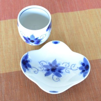 画像4: さくら草 茶托付煎茶 Ｕ平急須茶器揃