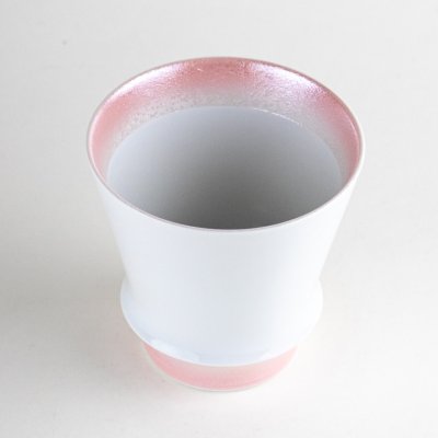 画像2: パールピンク 至高の焼酎グラス