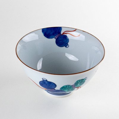 画像2: 鍋島六瓢（青） 茶碗