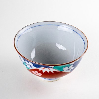 画像2: 鍋島富士（赤富士） 茶碗