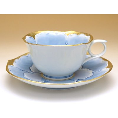 画像2: 金濃牡丹 コーヒー碗皿