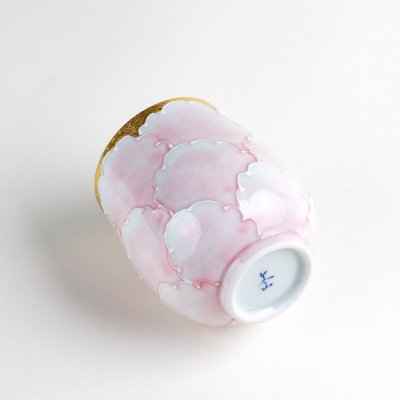画像3: 金濃ピンク牡丹 湯呑