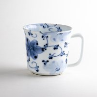 藍の花 マグカップ