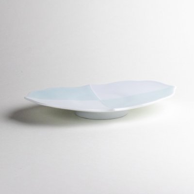 画像3: 市松青磁 花型皿