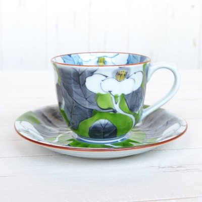 画像2: 優花（緑） コーヒー碗皿