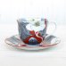 画像2: 優花（赤） コーヒー碗皿 (2)