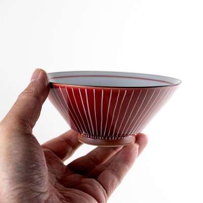 画像5: しら糸（赤） 茶碗