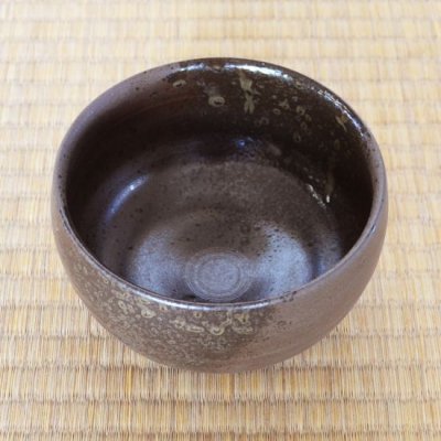 画像3: 黒灰 抹茶碗（木箱入）