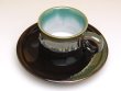 画像3: 窯変流し コーヒー碗皿 (3)