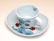 画像3: 紅いちご ミニコーヒー碗皿 (3)